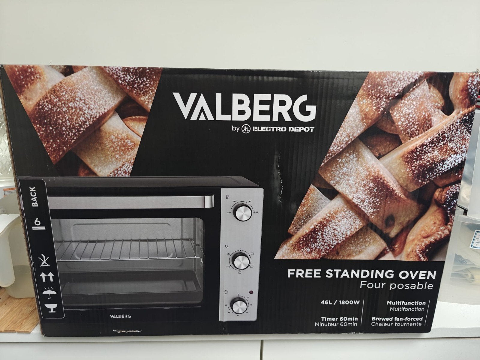 Valburg vrijstaande oven, Ophalen, Nieuw, Vrijstaand, Oven