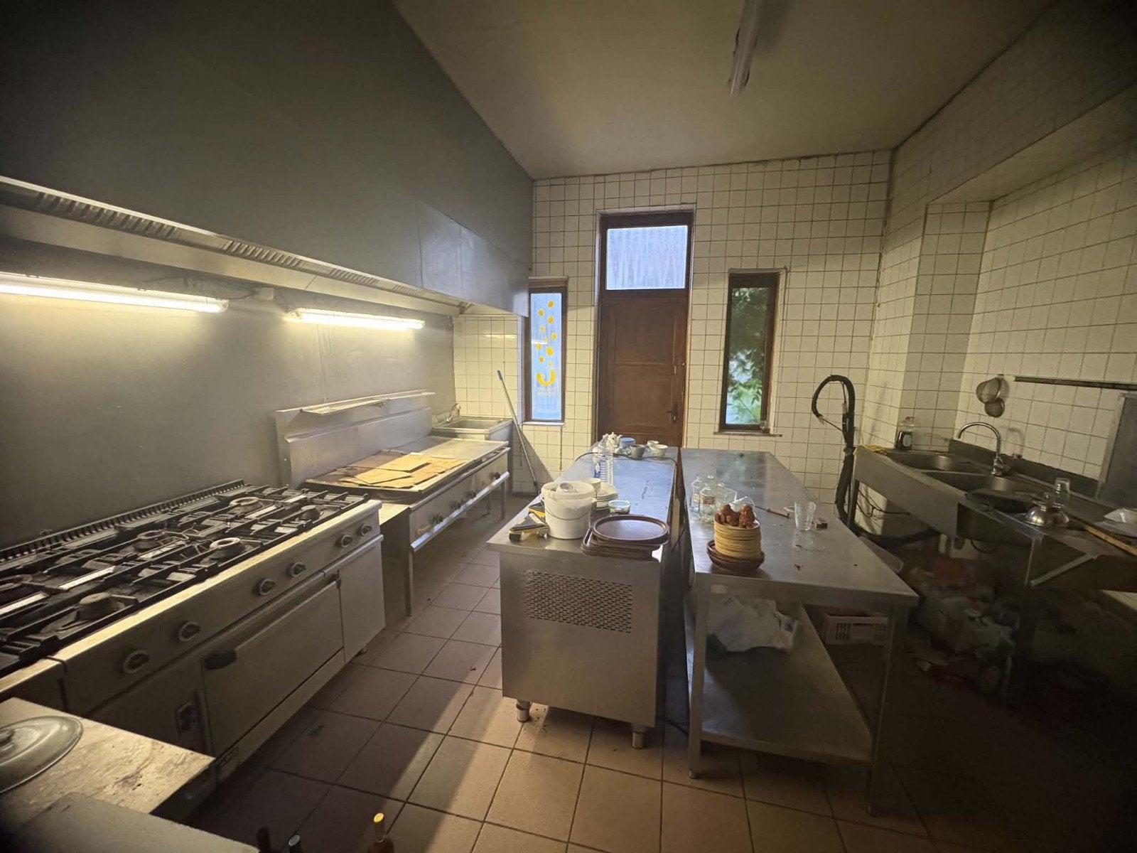 cuisine horeca a démonter, Enlèvement