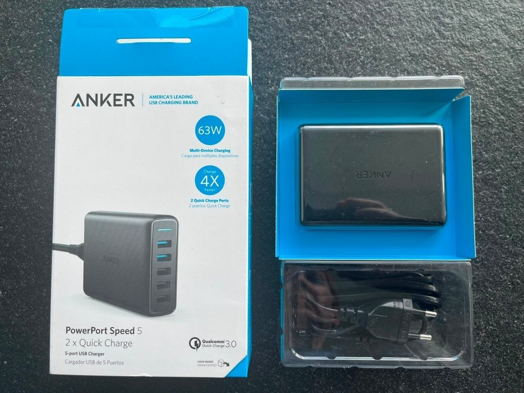 Kit USB ANKER Powerport Speed 5, Enlèvement ou Envoi, Comme neuf