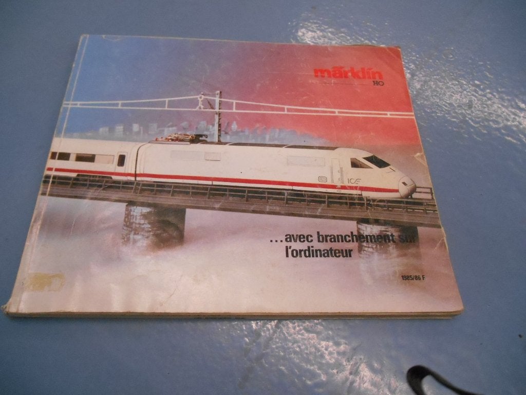 catalogue revue marklin 1985/1986, Enlèvement