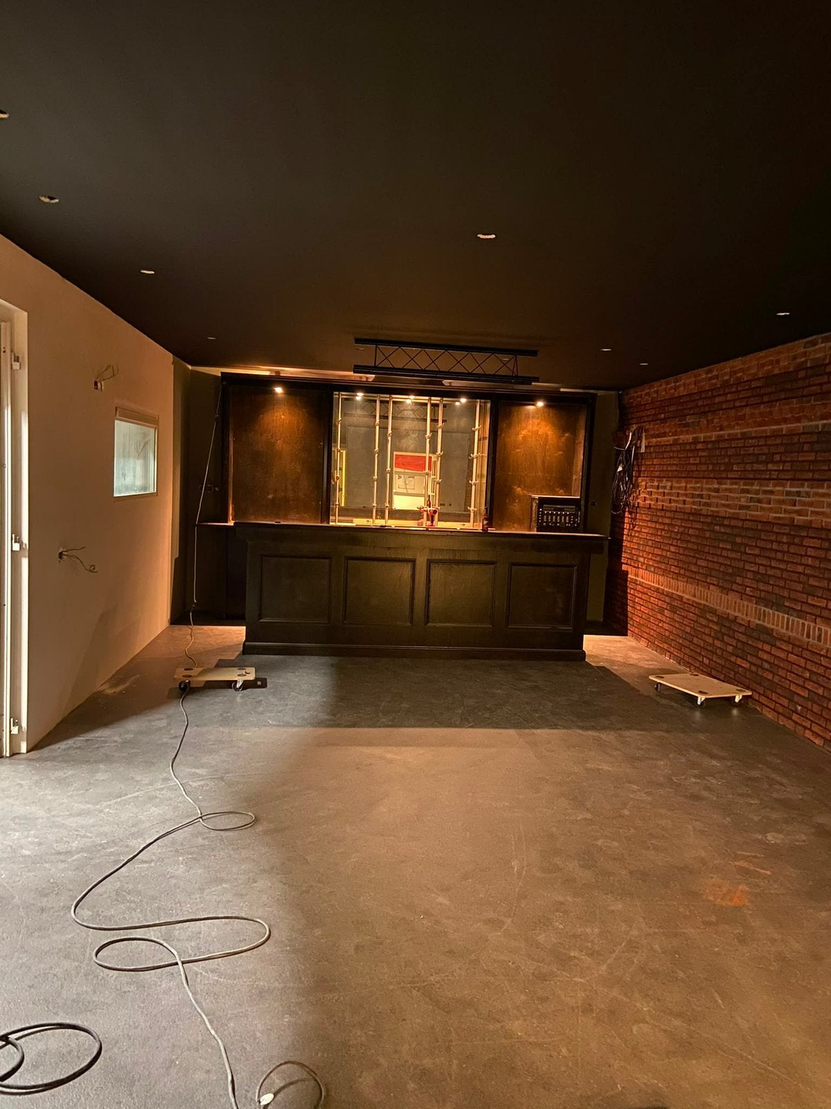Complete bar inclusief achterwand, Huis en Inrichting, Barren, Ophalen, Gebruikt
