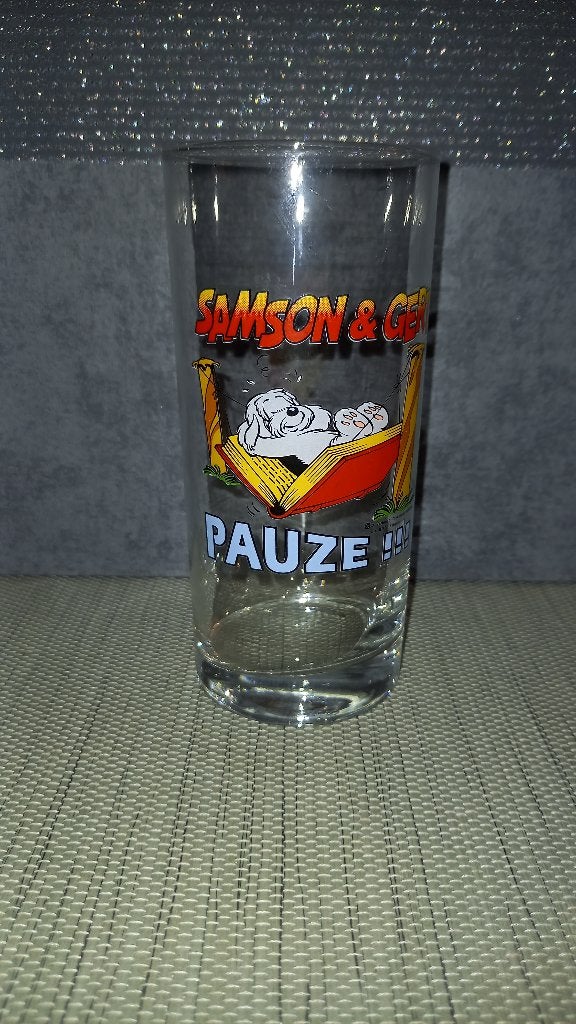 Vintage Samson glas, Ophalen of Verzenden, Gebruikt, Tv, Gebruiksvoorwerp