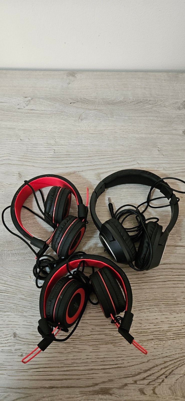 Ensemble de 3 écouteurs (2 Pulsar Kids + 1 Maxxter), Pulsar, Casque gamer, On-ear, Enlèvement