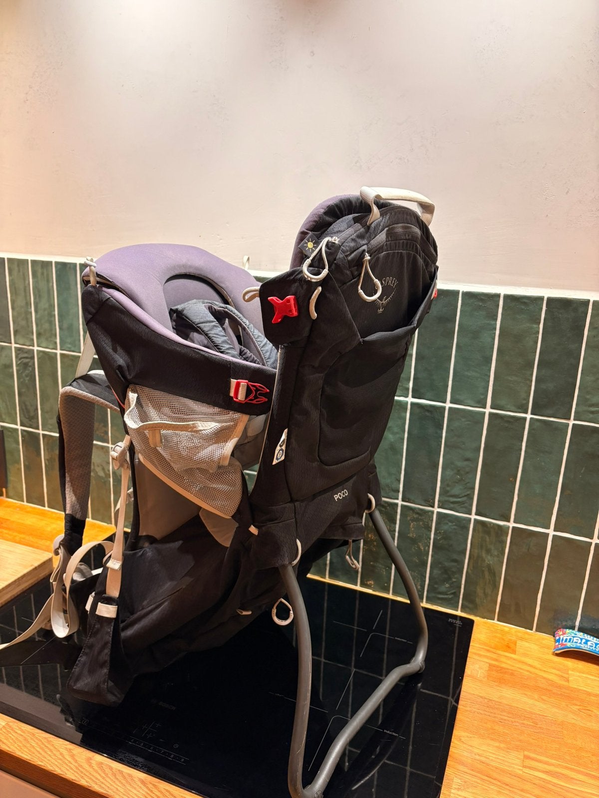OSPREY POCO kinderdrager, Gebruikt, Rug, Draagzak, Ophalen