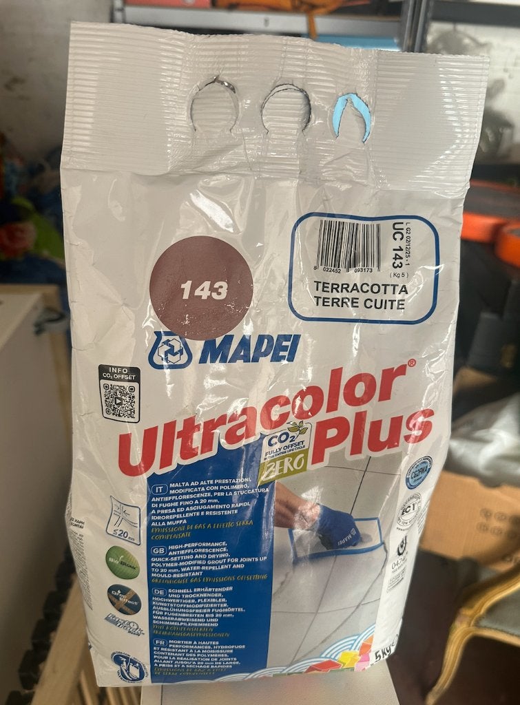 Joint carrelage - Mapei - 5kg - Couleur Terracotta (143), Enlèvement, Neuf, Autres matériaux, Autres types