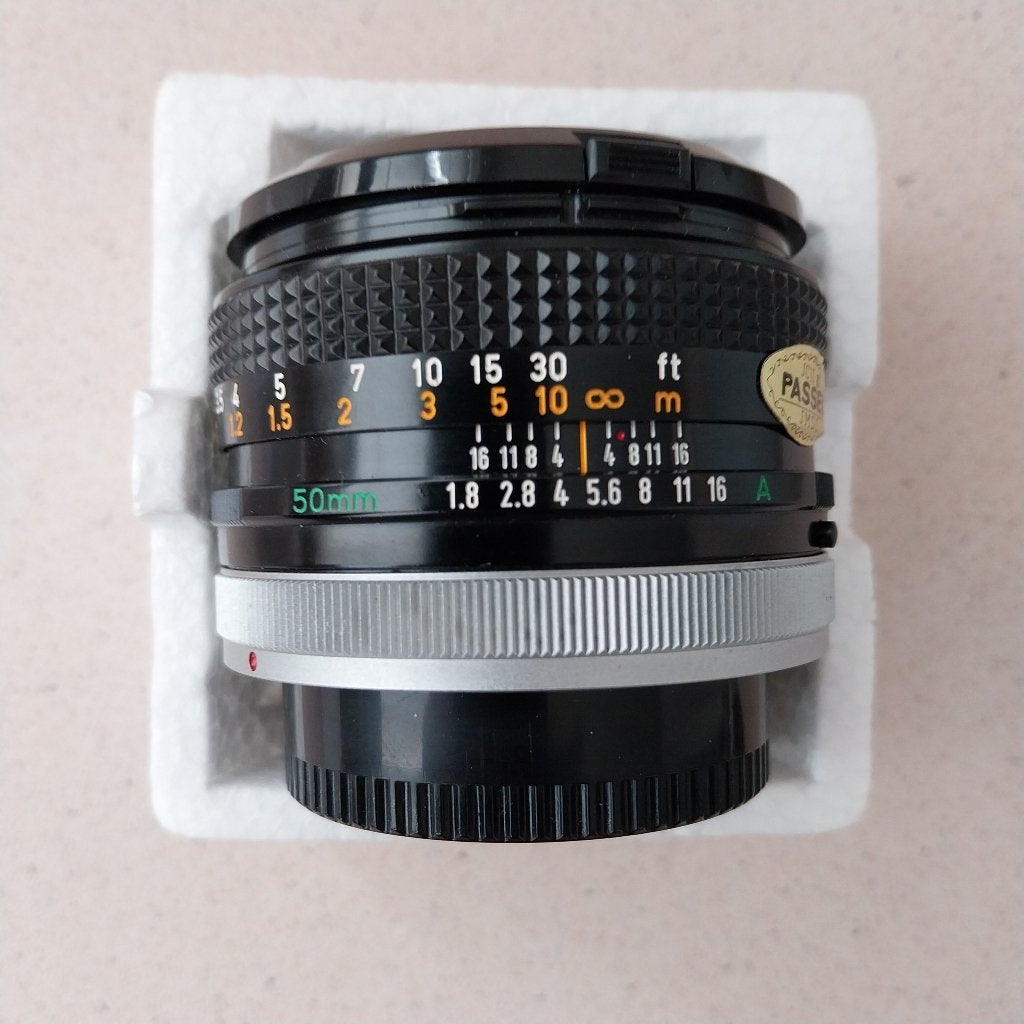 Canon lens FD 50 mm 1:1.8  S.C., Canon, Canon FD, Nieuw, Ophalen of Verzenden