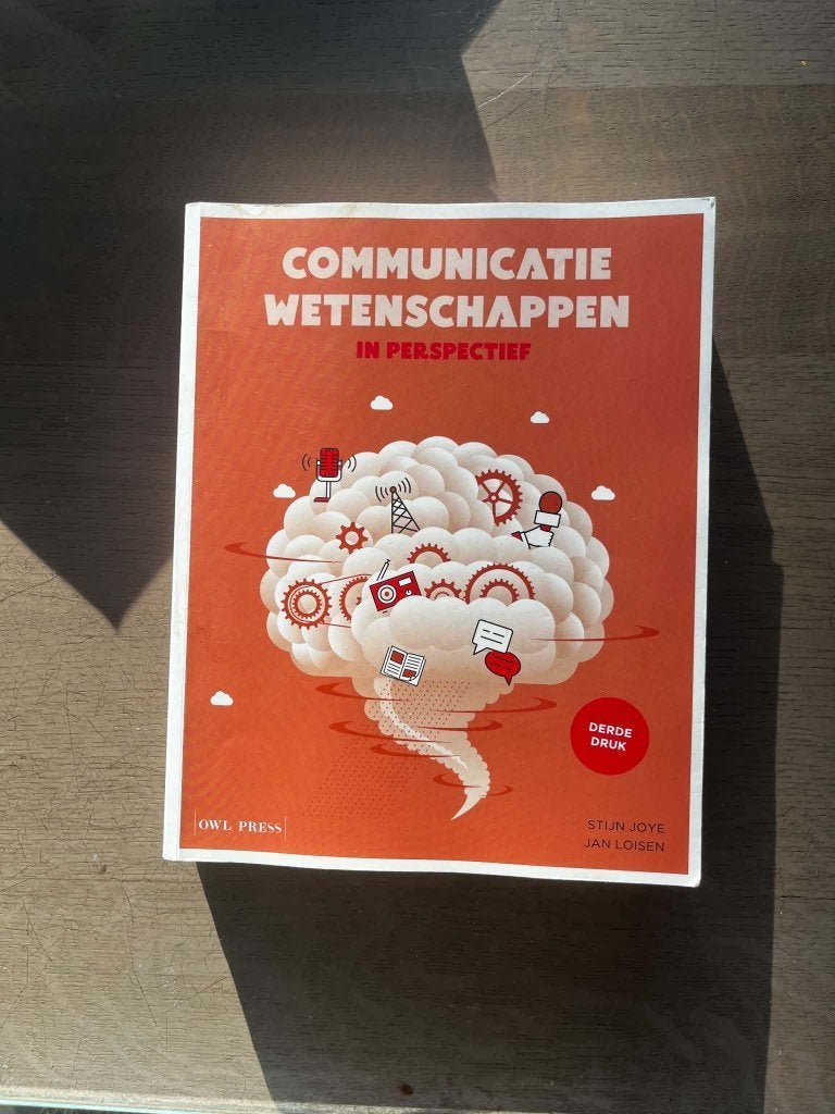 Communicatiewetenschappen in perspectief, Livres, Enlèvement, Comme neuf, Enseignement supérieur, Owl press