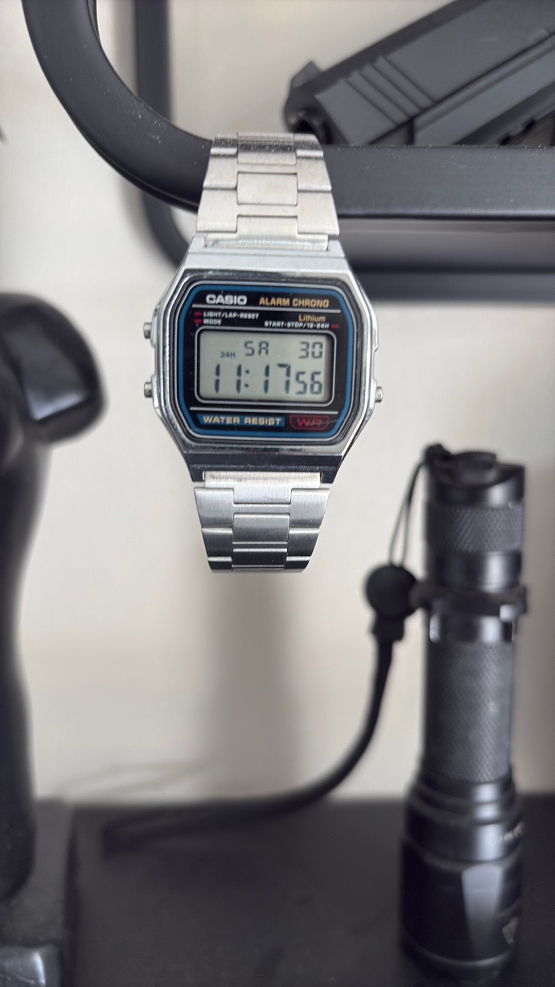 Casio horloge, Handtassen en Accessoires, Horloges | Heren, Ophalen, Zo goed als nieuw, Casio