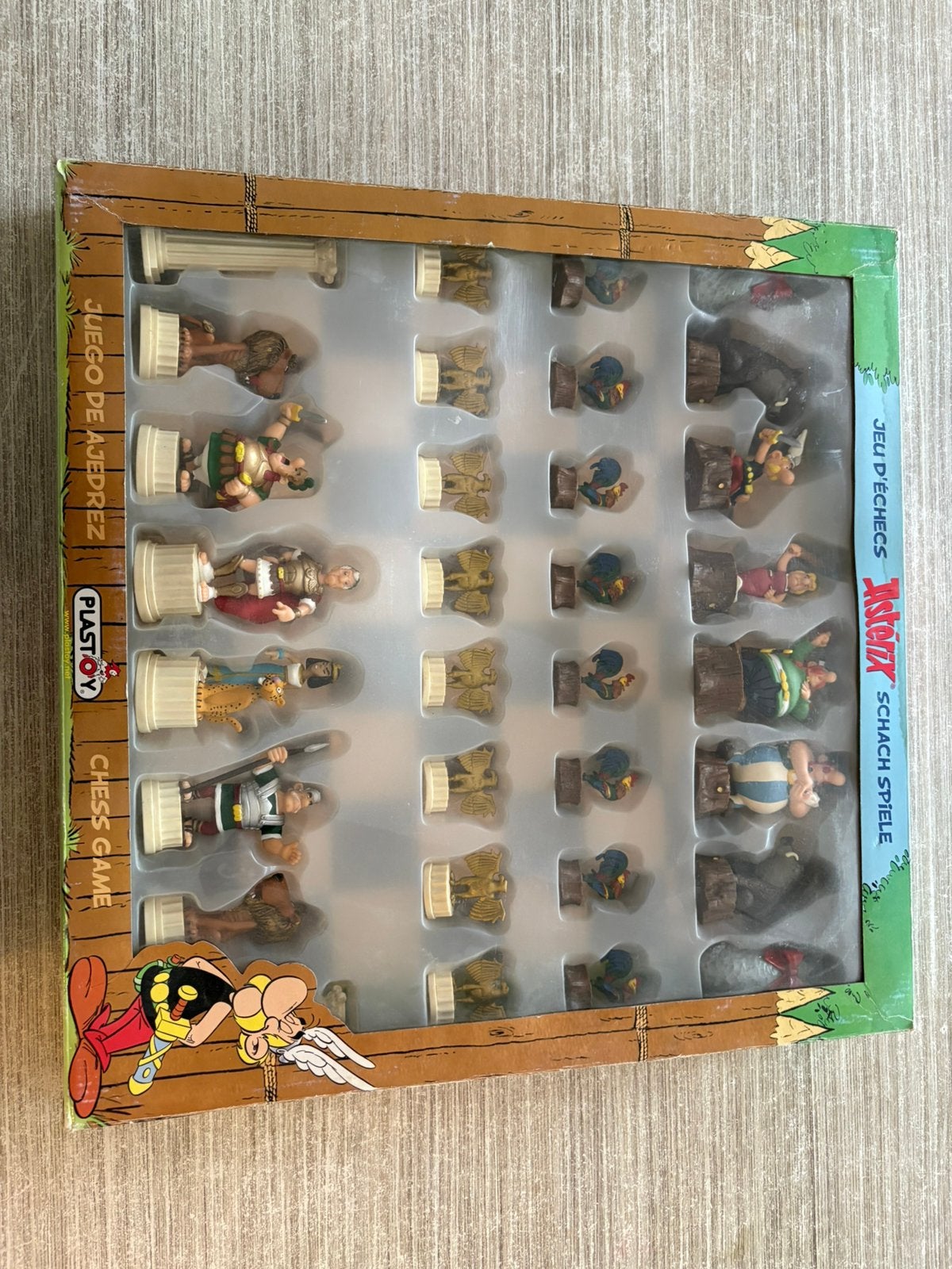 Set d'échecs Astérix et Obélix, Enlèvement, Comme neuf