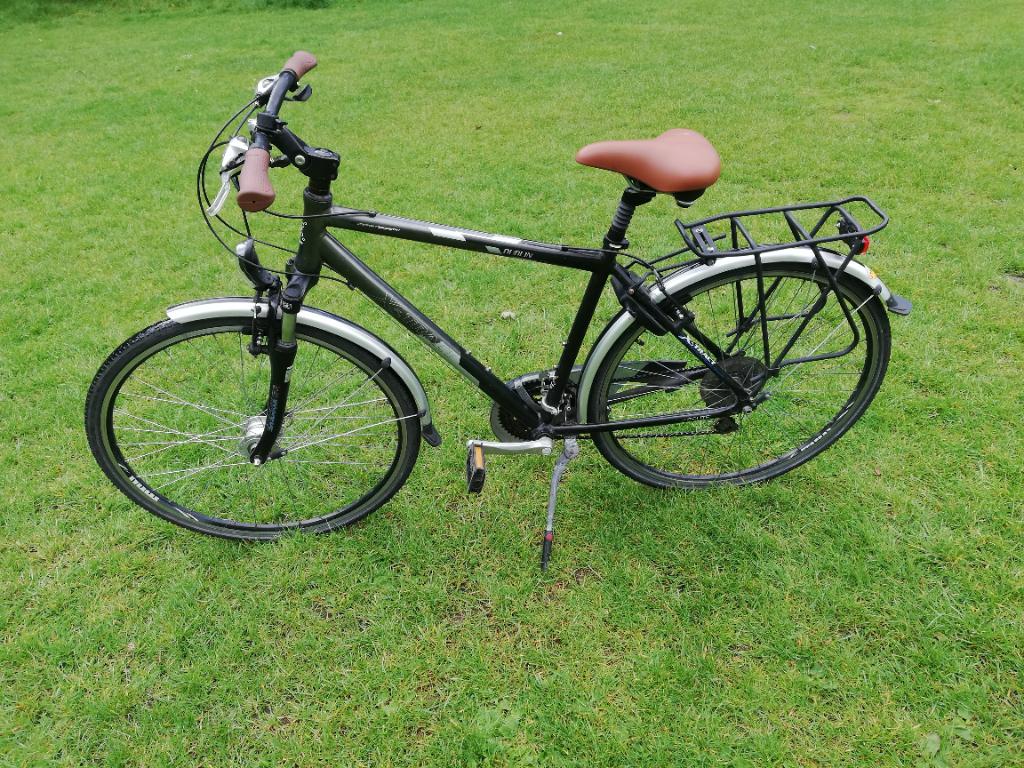 X-Tract herenfiets in zeer goede staat, Fietsen en Brommers, Gebruikt, Velgrem, Versnellingen, 53 tot 57 cm