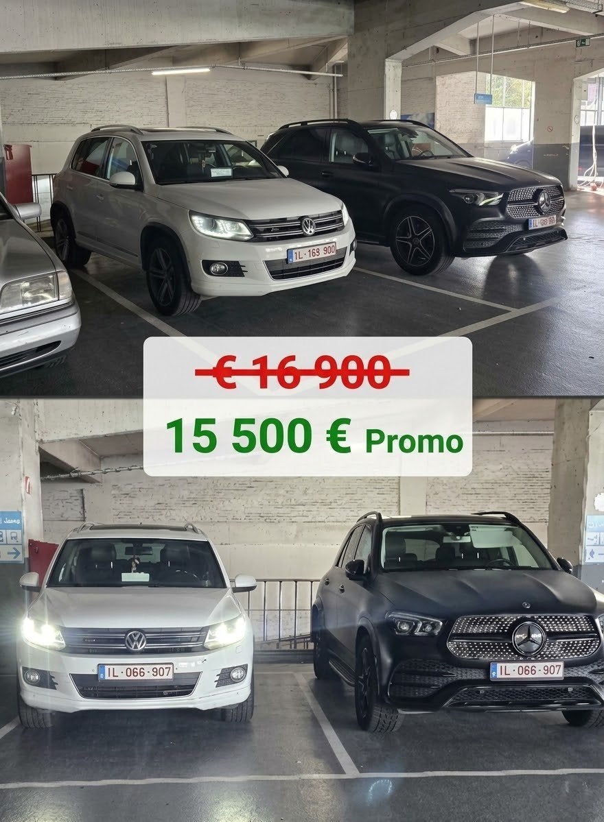 vw Tiguan R-line sport automaat, Dealer onderhouden, Wit, Leder, 5 zetels