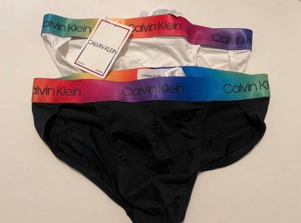 Tanga en microfibre Calvin Klein, Envoi, Blanc, Slip