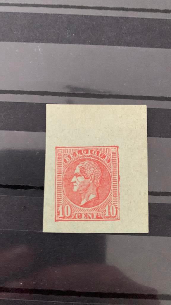 Épreuve de timbre belge, Timbres & Monnaies, Timbres | Europe | Belgique, Envoi