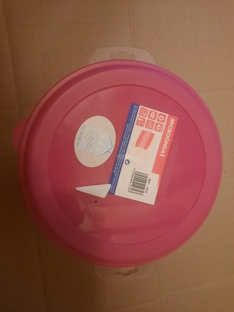 nieuw pvc bord met deksel voor de microgolf oven, Maison & Meubles, Cuisine| Tupperware, Enlèvement ou Envoi, Neuf