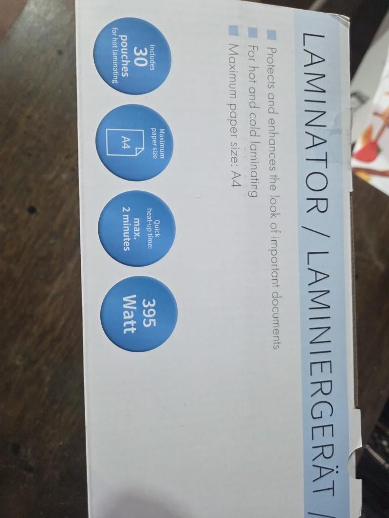 Laminator, Ophalen, Nieuw, Overige typen