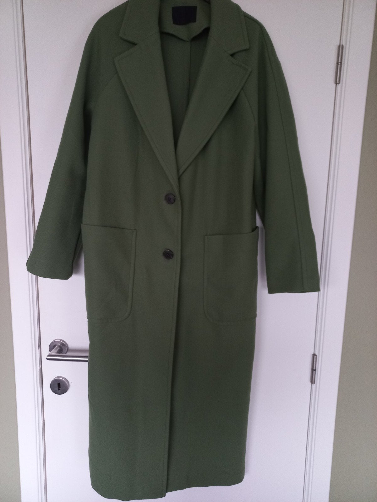 groene lange winterjas Medium, Kleding | Dames, Jassen | Winter, Zo goed als nieuw, C&A, Groen, Ophalen