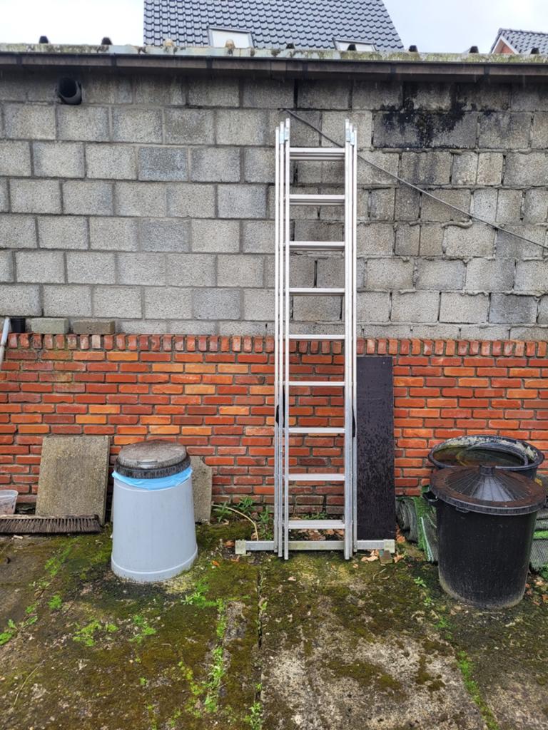 Ladder 3x9 treden, Ophalen, Ladder