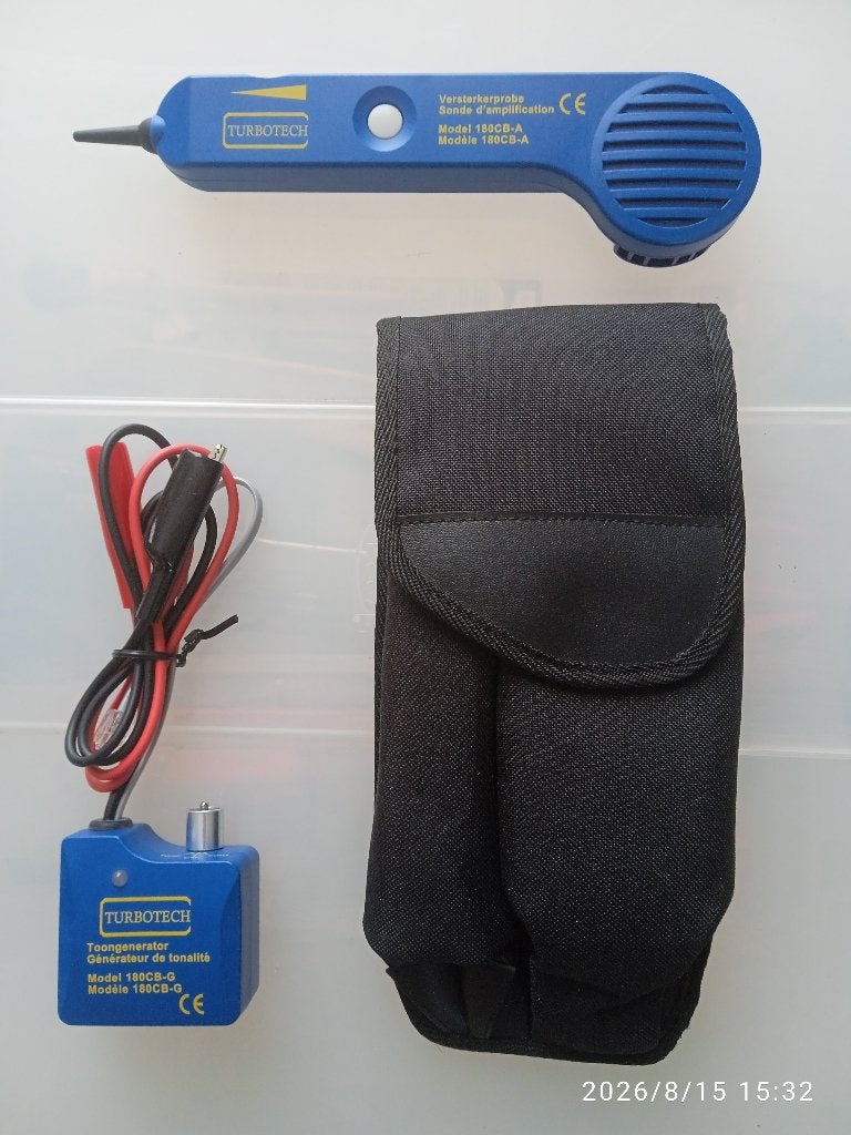 Kabelidentificatie-Kit Turbotech 180 CB, Bricolage & Construction, Enlèvement, Neuf, Autres appareils de mesure ou compteurs