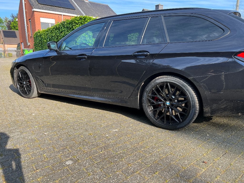 AEZ Porto Black 19 inch velgenset BMW 5x112, Gebruikt, Overige, Band(en), Personenwagen