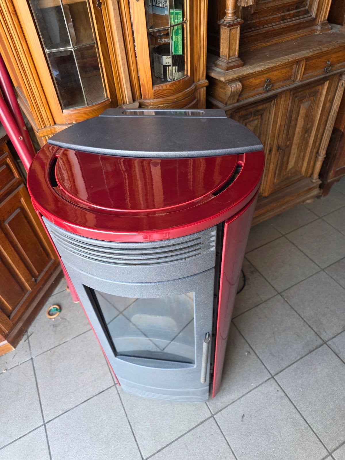 Pelletkachel bleu fire 10 kw, Huis en Inrichting, Kachels, Ophalen of Verzenden, Pelletkachel