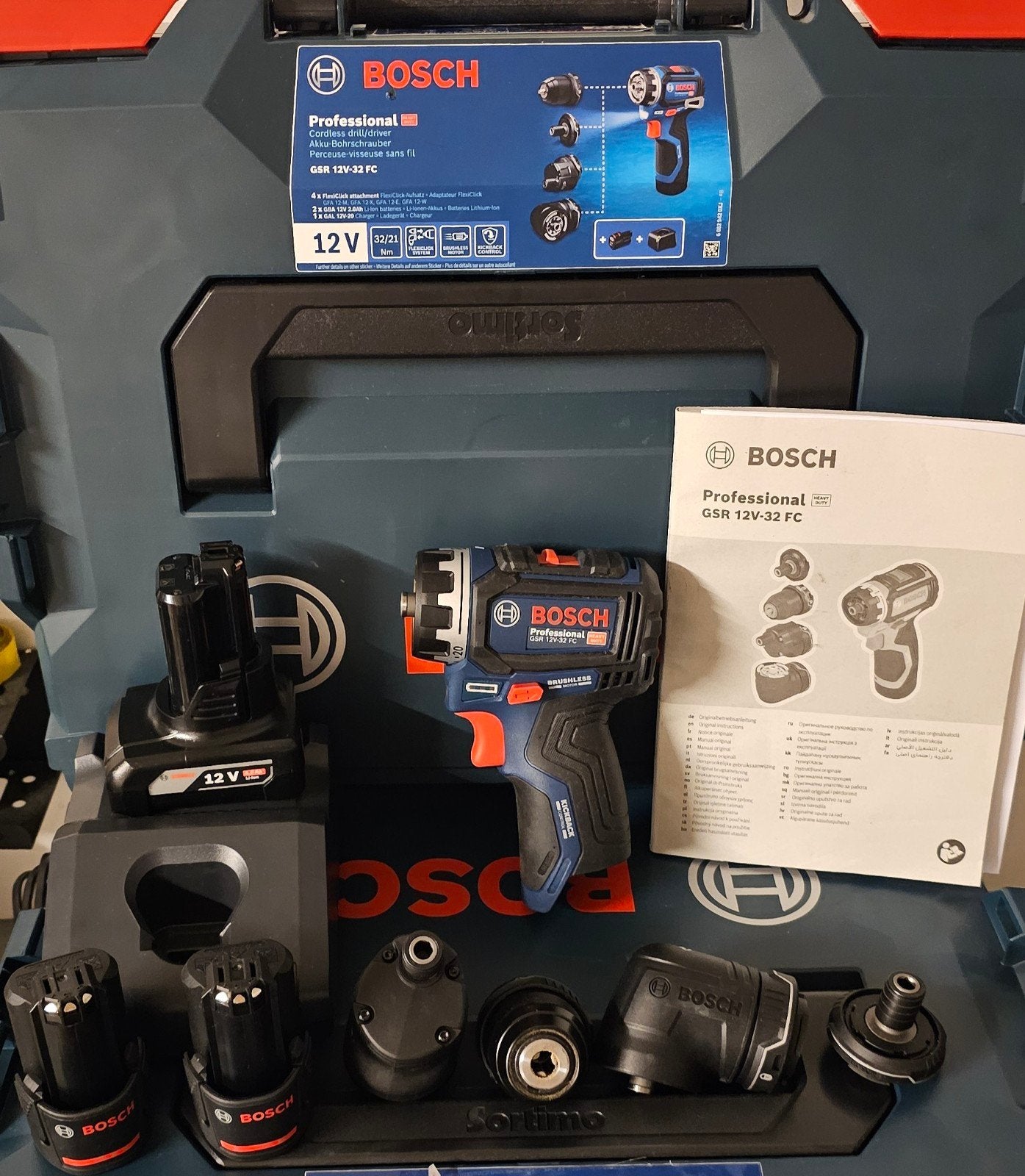 Bosch Professional 12V 32-FC, Neuf, 400 à 600 watts, Enlèvement ou Envoi, Perceuse