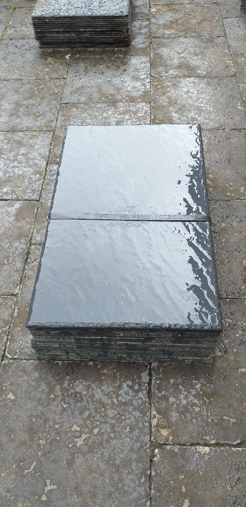500 ardoises 40 x 24 cm, Bricolage & Construction, Tuiles & Revêtements de toit, Enlèvement