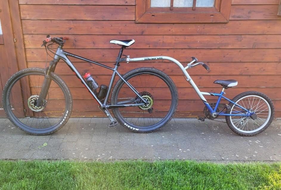 Aanhangfiets minerva 6 vit., Ophalen