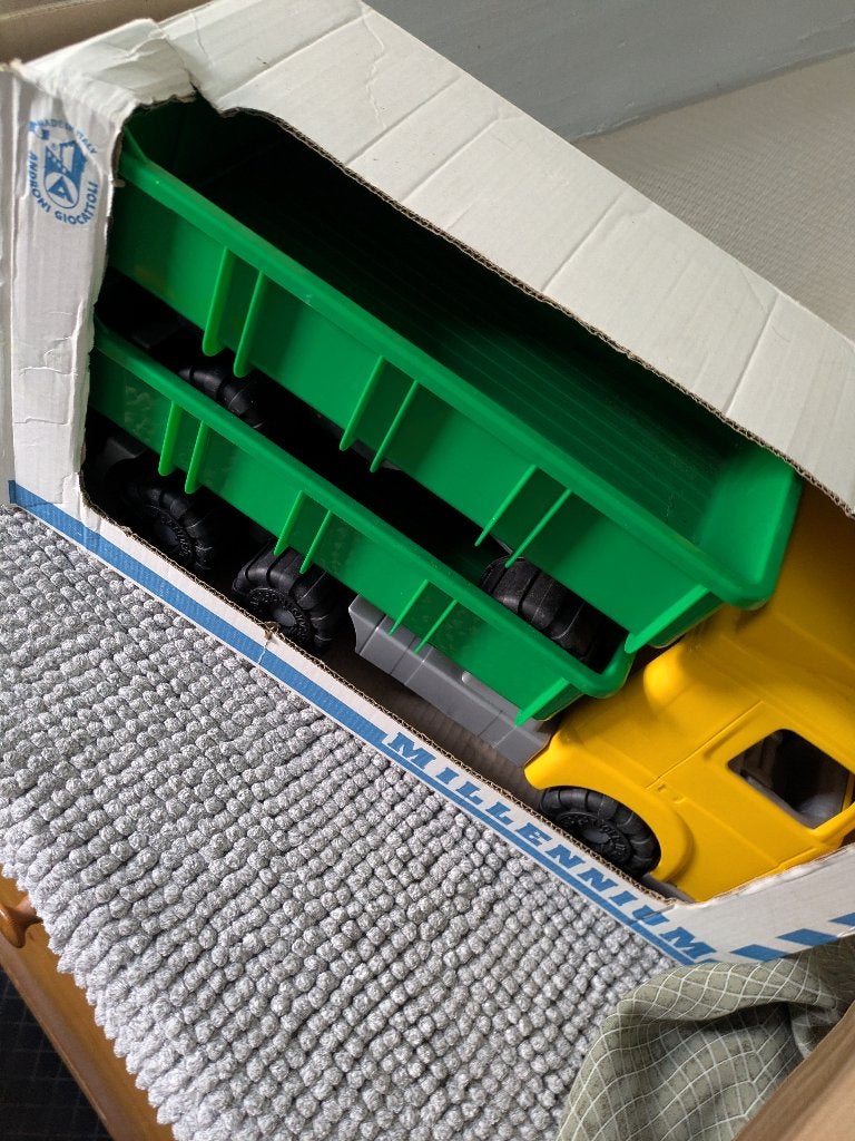 Camion avec sa remorque pour enfants, Ophalen, Zo goed als nieuw