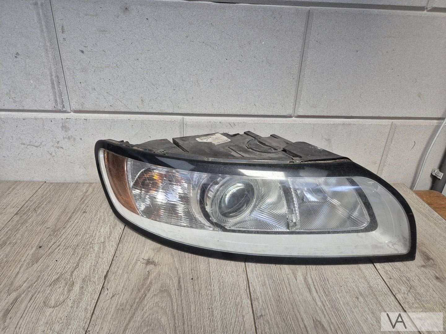 Koplamp rechts van Volvo S40 - V50 2007 tot 2012 31265695, Gebruikt, -, -, Ophalen of Verzenden