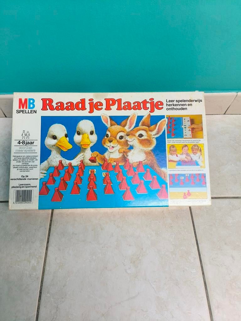 Gezelschapsspel raad je plaatje, Hobby en Vrije tijd, Gezelschapsspellen | Bordspellen, Ophalen of Verzenden