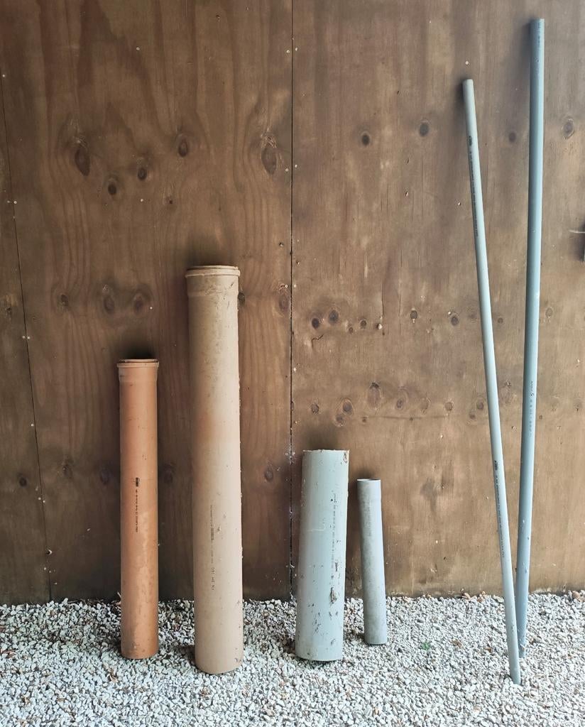 Verschillende maten en lengtes PVC buis, Doe-het-zelf en Bouw, Ophalen, PVC