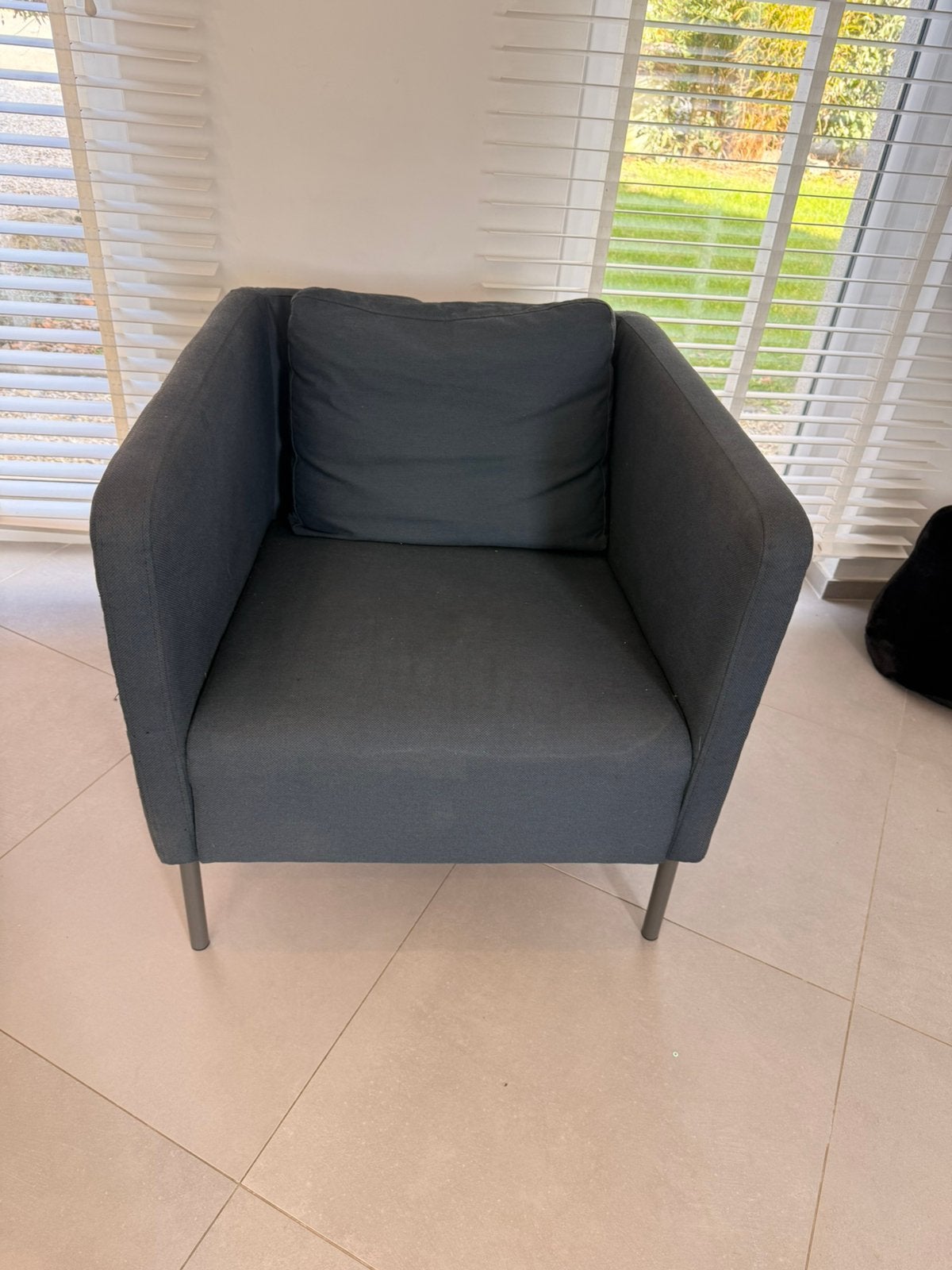 Petit fauteuil ikea EKERO, Maison & Meubles, Enlèvement, Utilisé, 50 à 75 cm