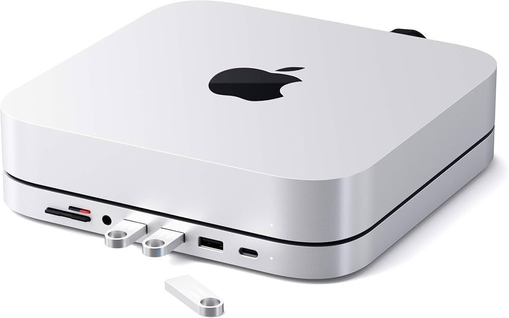 Mac Mini M1 (16G/2TB/10GBNIC) + Satechi dock, Computers en Software, SSD, Net, Ophalen of Verzenden, Zo goed als nieuw