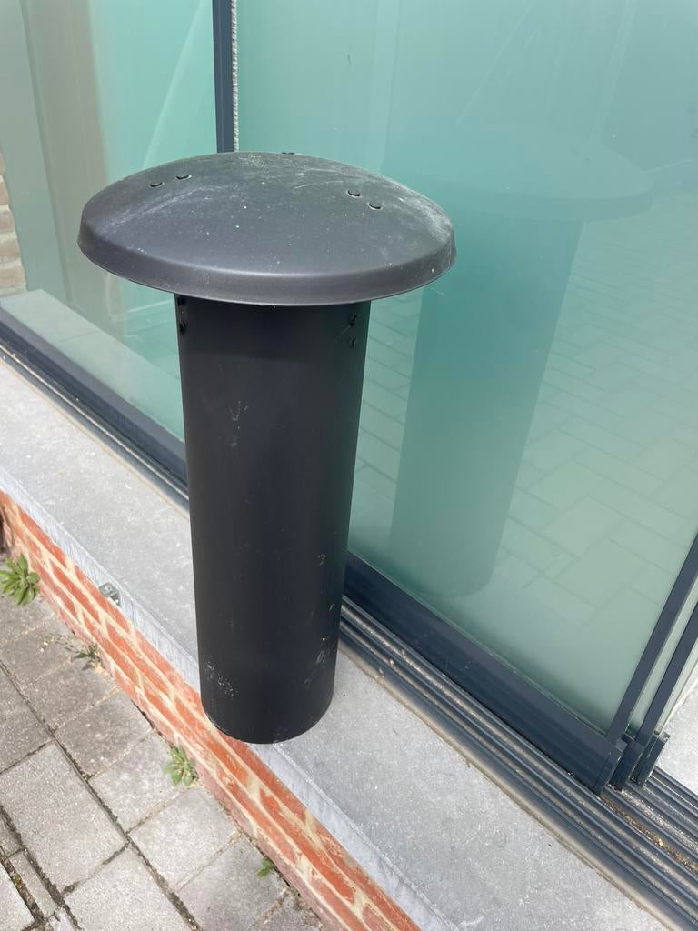 Schouw metaal zwart mat voor pizzaoven, Ophalen, Zo goed als nieuw