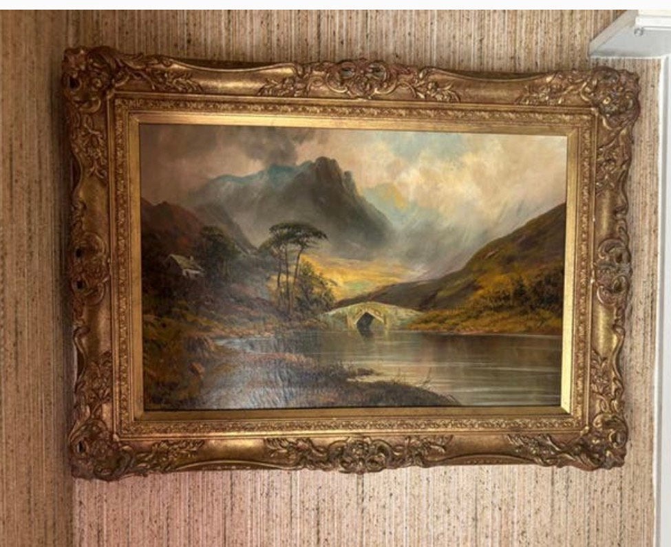 Schilderij met kader, Enlèvement