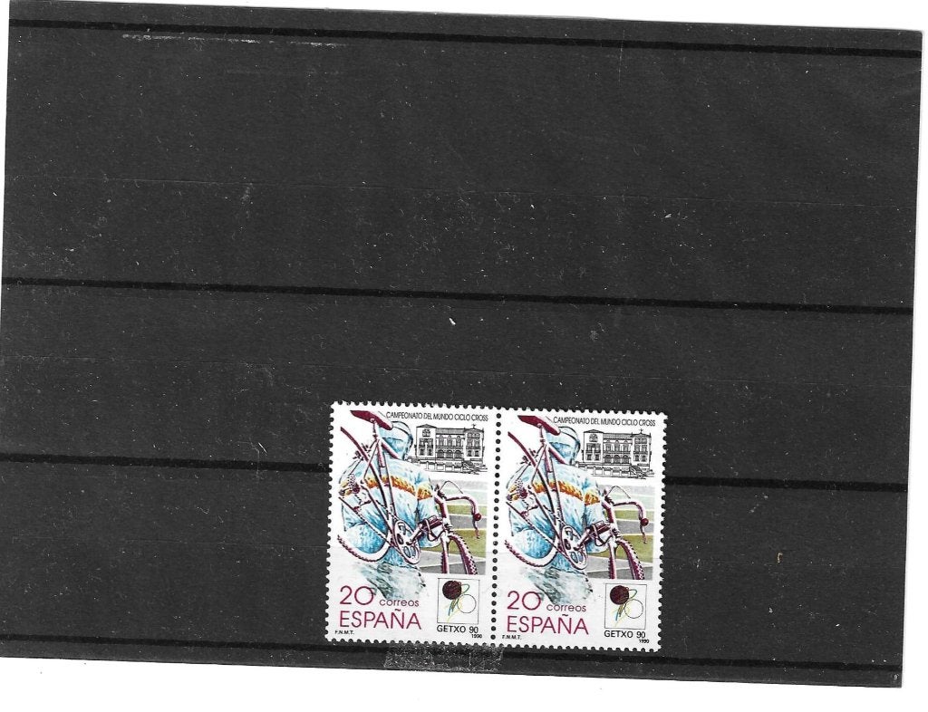 Postzegels _ Campeonato del mondo ciclo cross., Frankeerzegel, Ophalen of Verzenden, Zonder stempel, Postfris