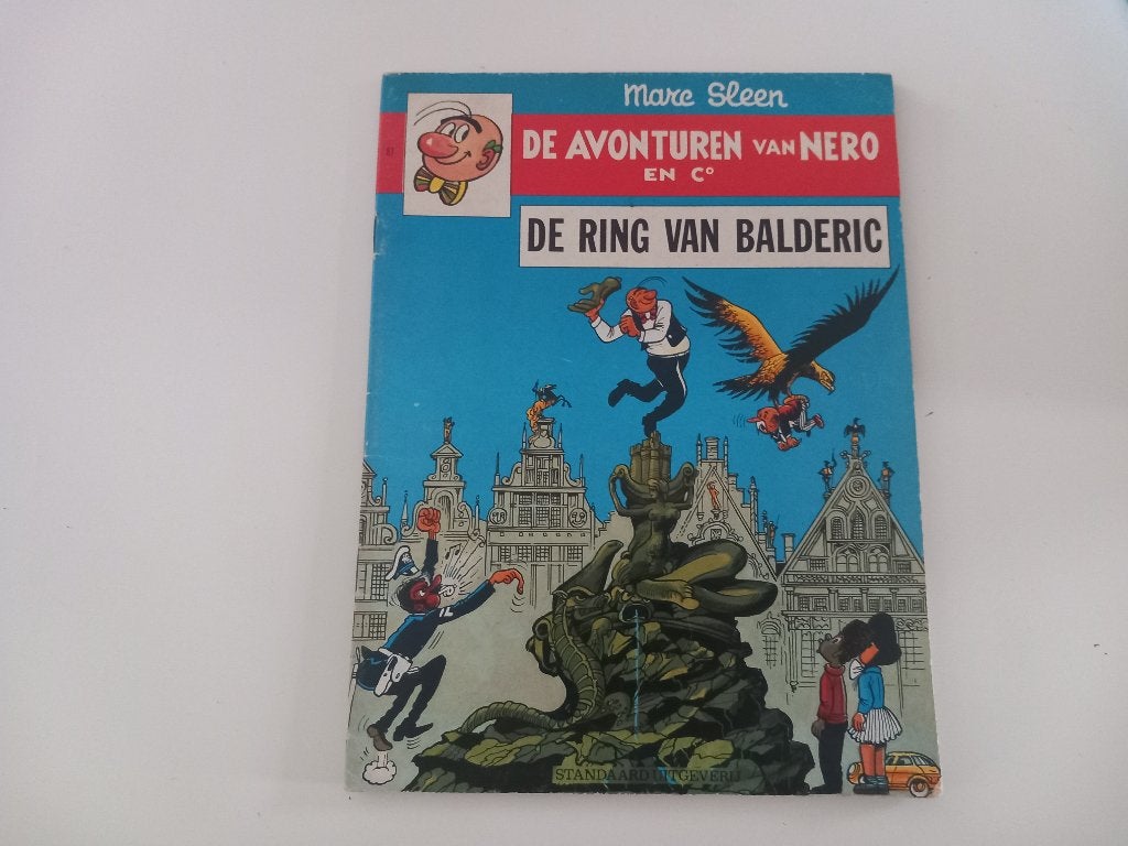 Strip comic Nero De ring van Balderic Marc Sleen, Boeken, Stripverhalen, Eén stripboek, Ophalen of Verzenden