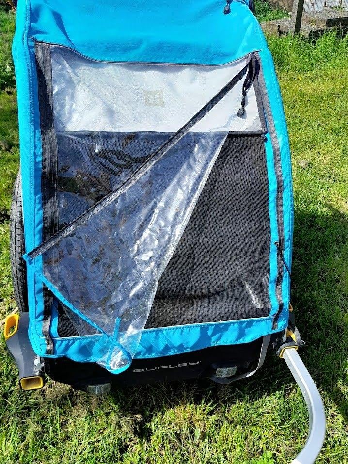 Burley fietskar D-Lite X 2 kinderen, Ophalen, Opvouwbaar, Burley, 20 tot 40 kg