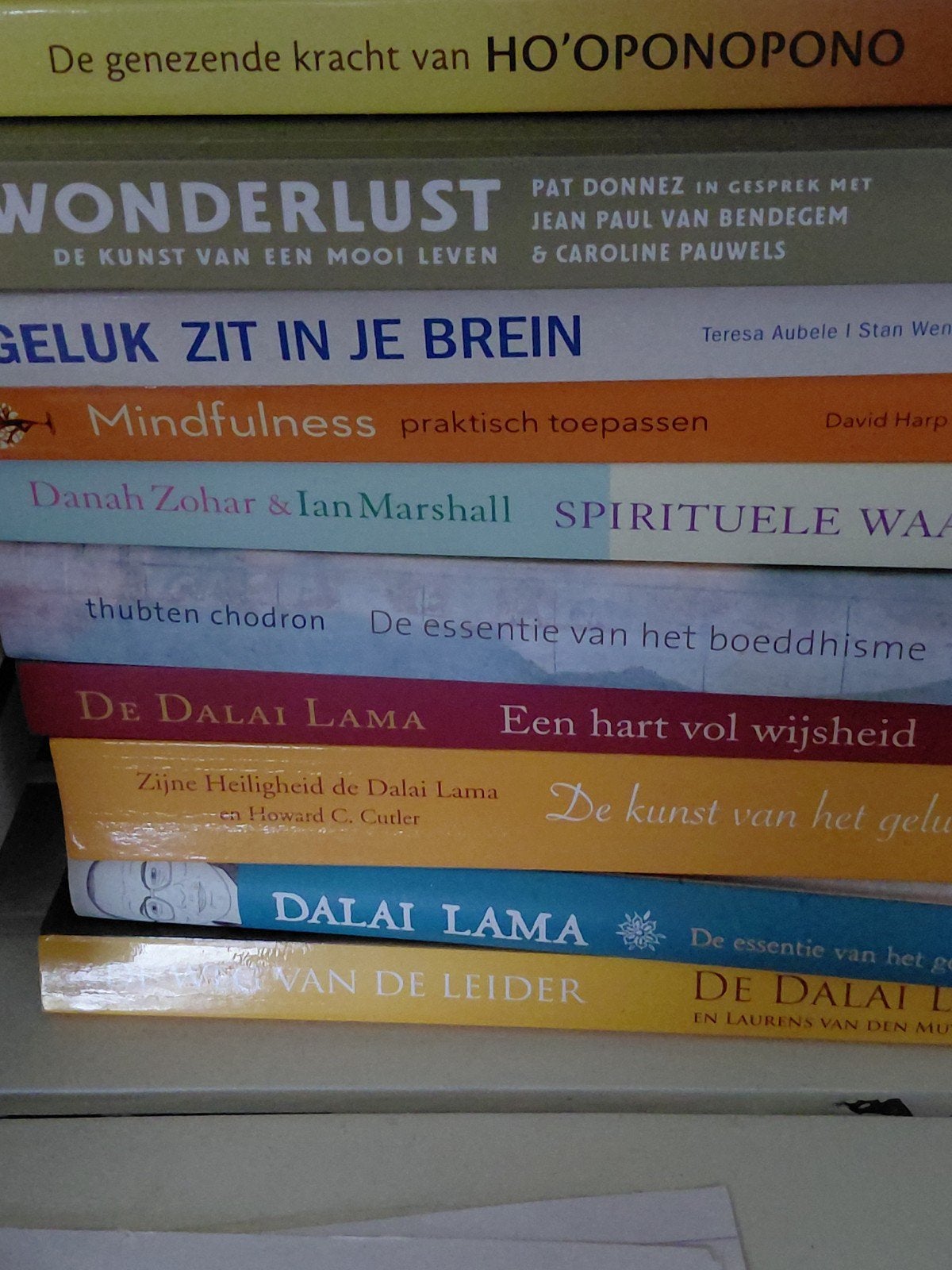 esoterische , dalai lama , spirituele boeken  1 keer gelezen, Boeken, Ophalen of Verzenden, Zo goed als nieuw