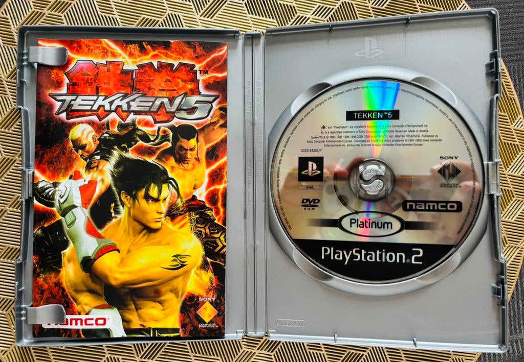 Tekken 4+5 platinum PS2, Ophalen of Verzenden, Gebruikt