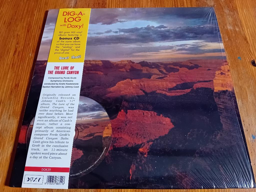 LP “The Lure Of The Grand Canyon”, Cd's en Dvd's, Vinyl | Klassiek, Zo goed als nieuw, Modernisme tot heden, Orkest of Ballet