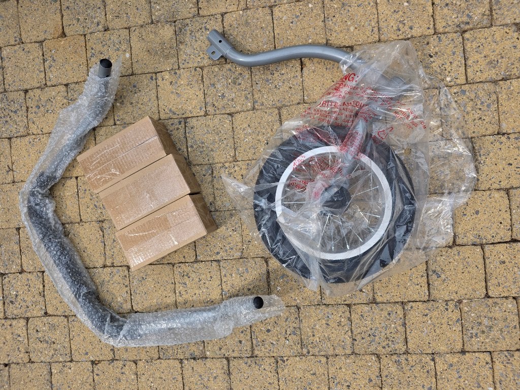 hondenfietskar, Ophalen, Gebruikt, Opvouwbaar, Doggyride