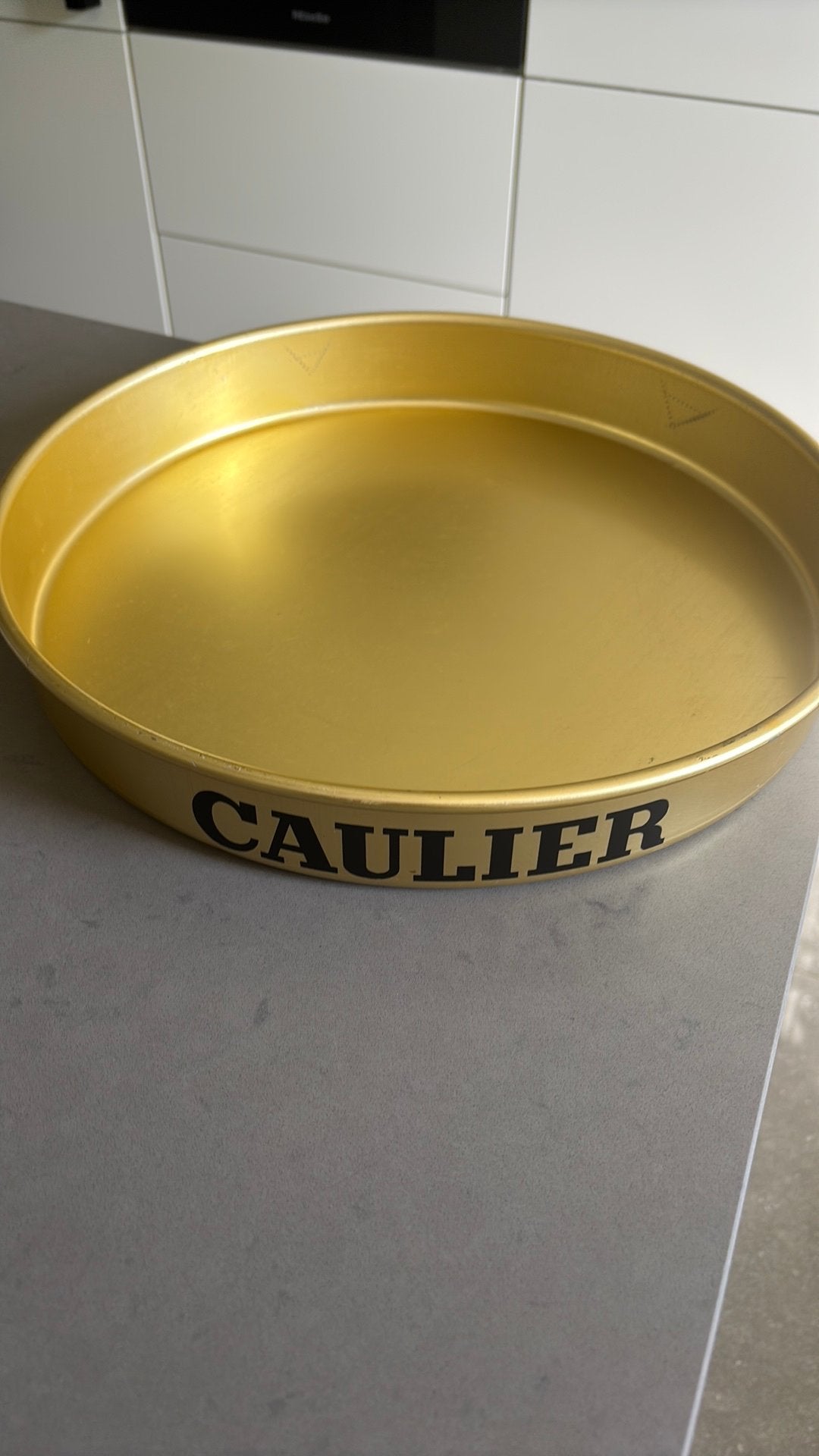 Assiette à bière CAULIER, Collections, Enlèvement ou Envoi, Comme neuf
