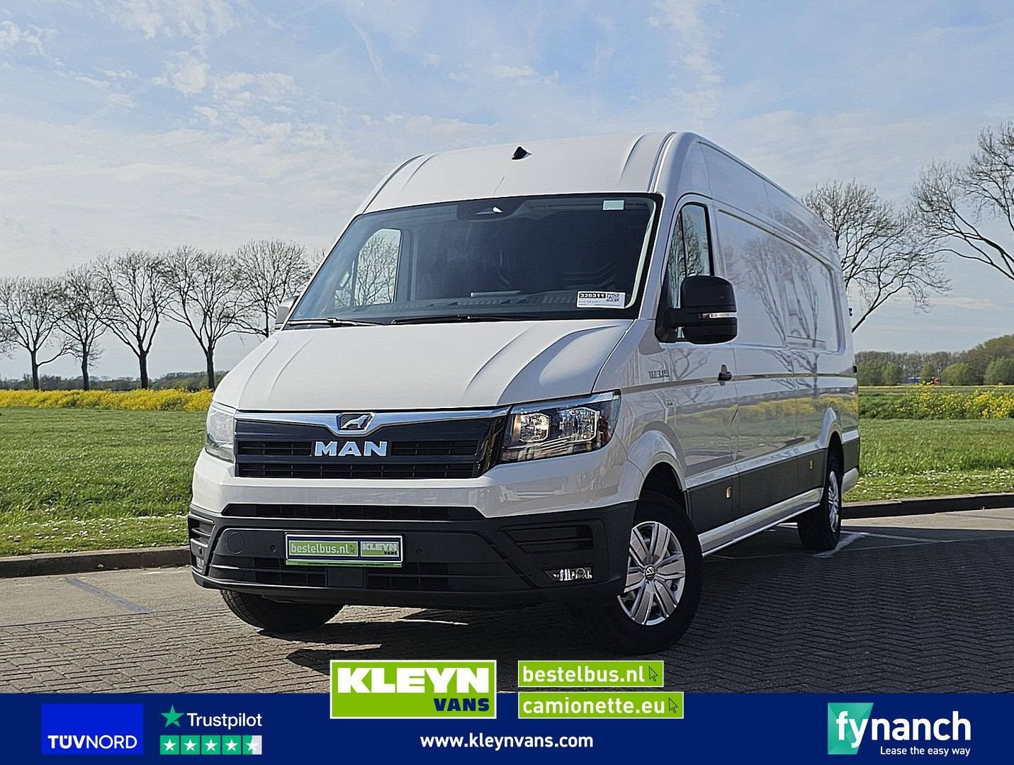 MAN TGE 3.140 L5H3 ExtraLang Nieuw, Autos, Camionnettes & Utilitaires, Entreprise, ABS, Verrouillage central, Air conditionné automatique