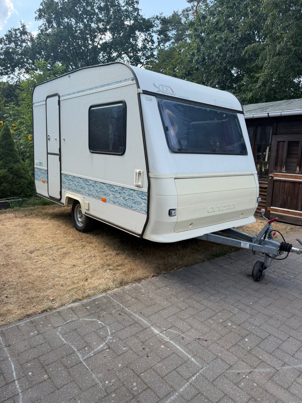 Caravane Adria Unica A320 DD, Réchaud à gaz, Particulier, Adria, Siège de train