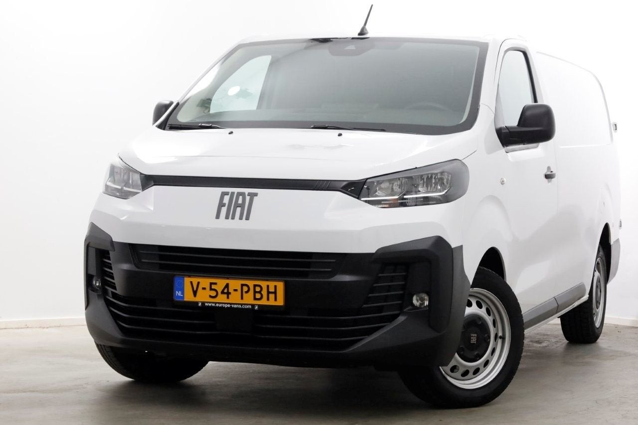 Fiat Scudo 2.0 Diesel 180pk Automaat L3 Airco/Navi/Camera 11, Auto's, Bestelwagens en Lichte vracht, Wit, Bedrijf, Diesel, Onderhoudsboekje
