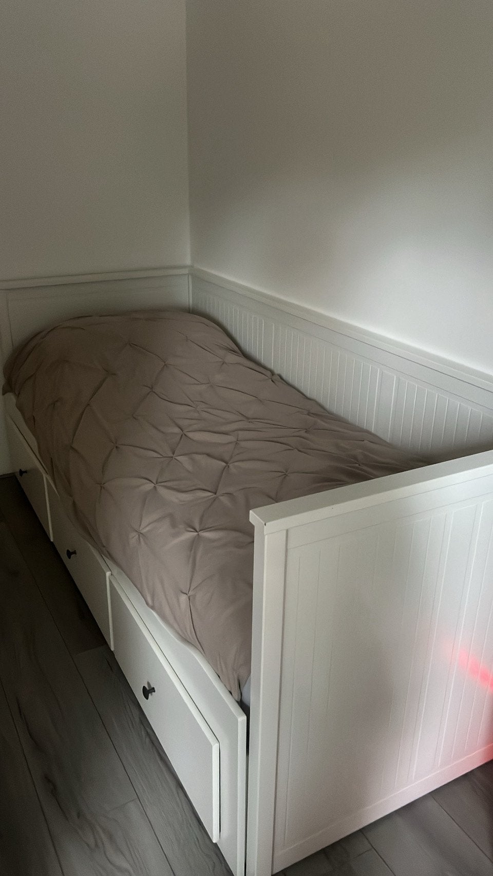 Lit simple extensible en lit double + tiroirs de rangement, Maison & Meubles, Neuf, 90 cm, Enlèvement ou Envoi, Autres dimensions
