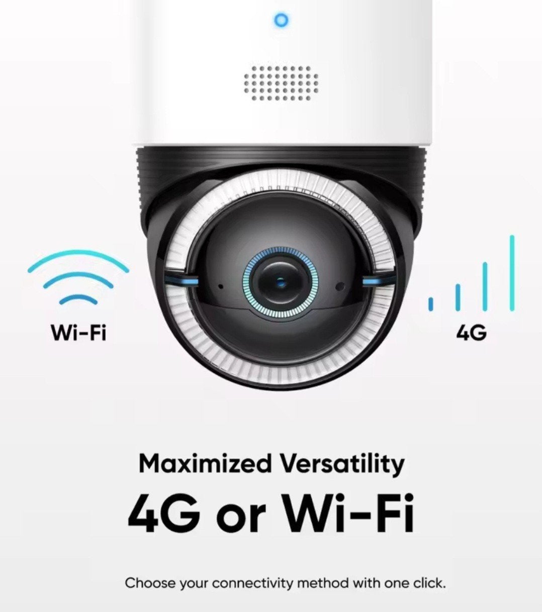 Eufy 4k - Wifi  / 4G Camera, Audio, Tv en Foto, Videobewaking, Ophalen, Zo goed als nieuw, Buitencamera