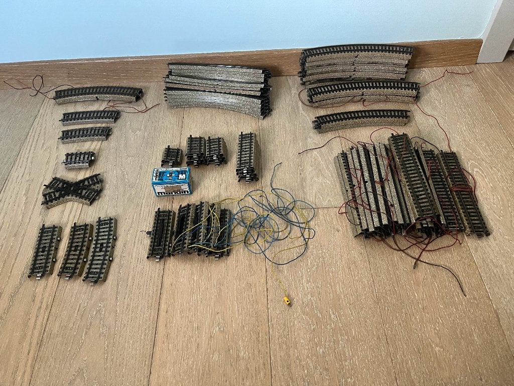 Märklin HO treinen en sporen, Ophalen, Gebruikt, Gelijkstroom, Overige typen