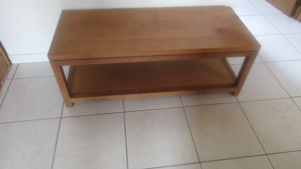 salontafel, Huis en Inrichting, Tafels | Salontafels, Ophalen, Gebruikt, Eikenhout